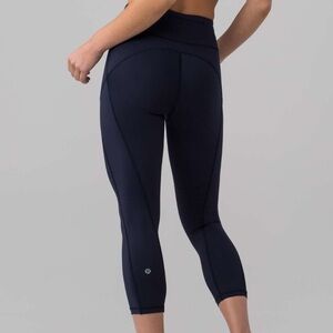 Lululemon Final Lap Crop *23"
Midnight Navy